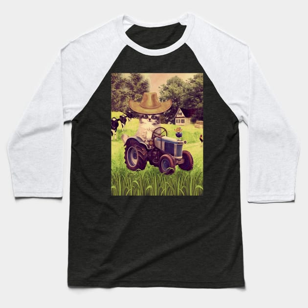 Support your Local Farmer Baseball T-Shirt by KC Morcom aka KCM Gems n Bling aka KCM Inspirations